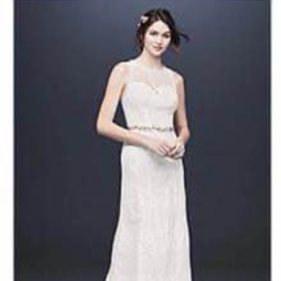 Size 10 Wedding Dress A-line - Picture 1 of 7